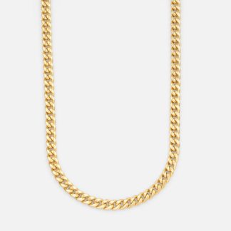 9ct Gold Chain Necklace, 22in