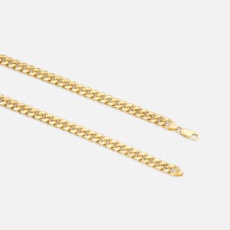 9ct Gold Chain Necklace, 20in