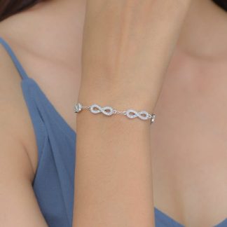 18ct Gold Plated Contemporary Bracelet