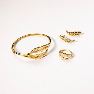 18ct Gold Plated Bohemian Stud Earrings
